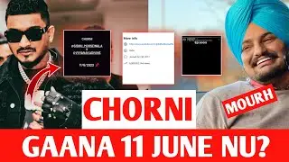 Chorni Song Releasing | Sidhu Moose Wala | Divine | Gippy Grewal Movie | Latest Punjabi Song News
