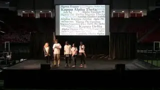 Announcement of the Top Five Skits for GREEK WEEK 2015