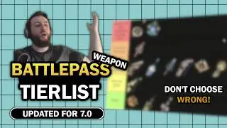 Updated Battlepass Weapon tierlist for 7.0! (Includes new BP weapons)