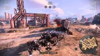 Crossout PvP: 5 kills, with a flip