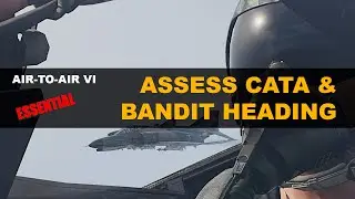 DCS F-4E Air-to-Air VI: Assess Collision ATA & Bandit Heading [Essential]