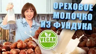 Vegan! Hazelnut milk without lactose and casein. Simple recipe, we cook it ourselves at home.