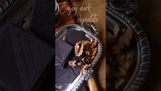 Dark chocolate and Agretta Hills Font Cyrillic #шрифт #short #shortvideo #Shorts #chocolate  #font