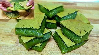 How To Make Matcha (Green Tea) Mochi | Glutinous Rice Cake | HOME COOKING | #simplychris