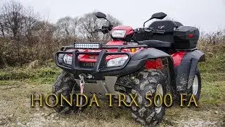 Обзор Honda TRX 500 FA