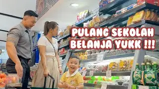 PULANG SEKOLAH LANGSUNG GAS BELANJA KW SUPERMARKET !!! 😍