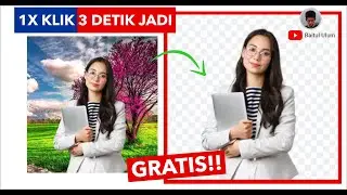 CARA MENGHILANGKAN BACKGROUND GAMBAR JADI TRANSPARAN PNG ONLINE GRATIS CEPAT  - BISA DARI HP
