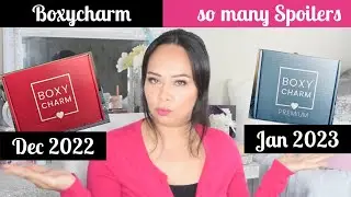 Boxycharm December 2022 and January 2023 Spoilers