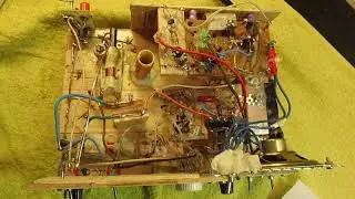 The TRF radio for LW and MW working on a long wire antenna: final setup demo and front end schematic
