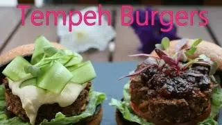 Tasty Tempeh Burgers (Vegan & Gluten-Free)