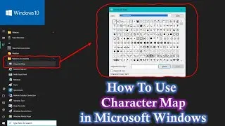 Font Magic: How To Use Character Map in Microsoft Windows