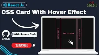 Animated Card Hover Effect || React js || React js & CSS