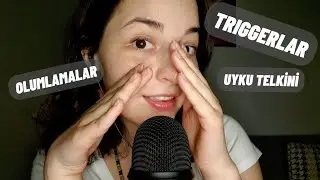 Türkçe ASMR | Uyku Telkini, Sohbet ve Rahatlatıcı Triggerlar 🥱😴