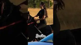 Preljepi prizor djevojke na konju mjesto Borike !