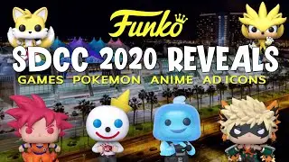 SDCC 2020 Funko Exclusives | Anime | Games | Ad Icons | Pokemon