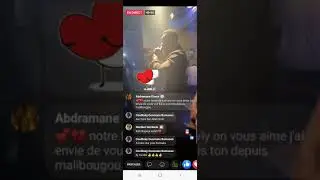 King Kj Facebook live Show case en France