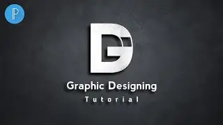 Graphic Designing Tutorial on Android Using Pixellab | G+D Letters Combination Logo Design