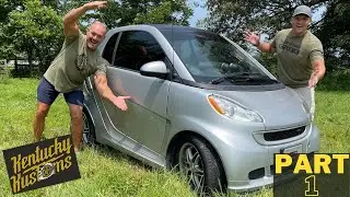 Smart Car To Dune Buggy Transformation (Part 1)
