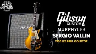 No Talking...Just Tones | Gibson Custom Sergio Vallin 1955 Les Paul Gold Top w/Bigsby