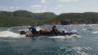 GALA inflatable canoes Challenger presentation - Rough water boating