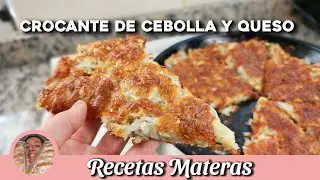 CROCANTE de CEBOLLA y QUESO| POCOS INGREDIENTES