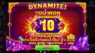 Slotomania Gone Mining 70Q Bet Free Spins incl. respins #slotomania #FreeSpins