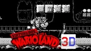 Virtual Boy Wario Land in real 3D