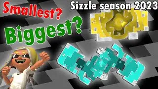 (OLD) How big is every Splatoon 3 map? [Splatoon 3 Sizzle season 2023]