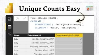 How to count distinct values in Power BI (Metric Focus)