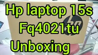 Hp laptop ⚡⚡ 15s fq4021tu🔥 Intel core i5 8gb ram 512gb SSD 15.6 full HD W.11 UNBOXING