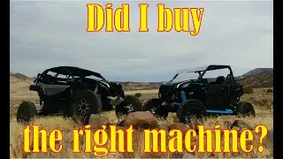 Can-Am, X3 or Maverick sport xrc, did I buy the wrong machine?