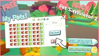 Roblox Pet Simulator 2 Hack  | AUTO FARMER & FREE PETS!