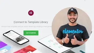 Connect to Template Library | Elementor Complete Tutorial