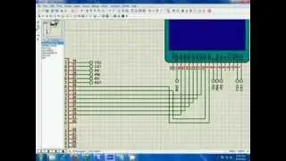 ARM LPC2138 interfacing with Graphical LCD based on KS0108 Controller