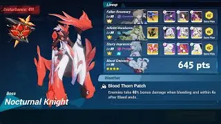 HI3 SEA - EX Abyss Red Lotus: Nocturnal Knight (Bleed) 411D 645 pts | Mobius