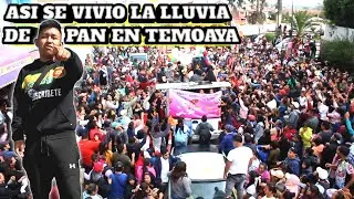 🔥PARTE 2 TRADICIONAL CARAVANA DE PANADEROS CON LA FAMILIA ZANCHES EN TEMOAYA [ LLUVIA DE PAN ]