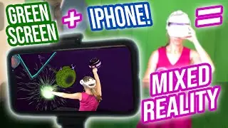 EASY Mixed Reality capture on iPhone with Green Screen! Reality Mixer tutorial for Oculus Quest 2