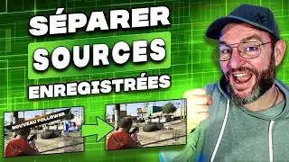 Enregistrer UNIQUEMENT les SOURCES que vous VOULEZ sur OBS Studio (Source Record)