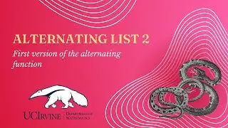 Alternating list 2: First version of the alternating function