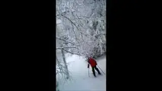 Гора Белая Еще один заезд февраль месяц 3