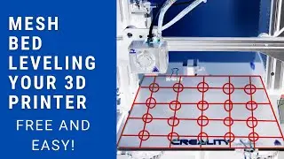 Manual Mesh Bed Leveling Ender 3 -- Free and easy to install solution to a warped bed
