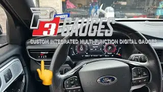 Explorer ST P3 Gauge Install