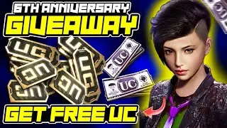 Get Free Uc From Pubg 😁😱|Pubg 6th Anniversary Givaway Event 🥰|PUBG MOBILE|3.1 UPDATE PUBG|BGMI ✓🔥