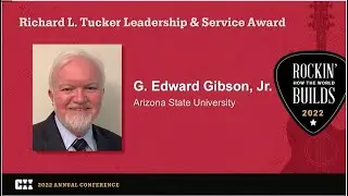 Richard L. Tucker Leadership & Service Award: Edd Gibson