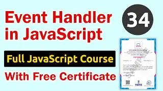 Event Handler in JavaScript