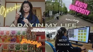 A day in my life 🇯🇵 MEXT scholar | mini vlog, grwm, grocery, uni tour, studying 📚✌🏻