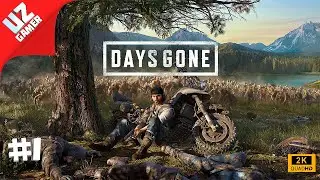Days Gone PS4 #1 | TRIK - O`LIK ZOMBILAR | O`ZBEK TILIDA | 2k