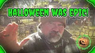 You won't believe how many kids came for Halloween!