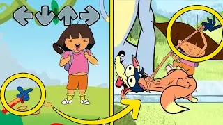 All References in FNF Vs Pibby Dora The Explorer Pt 3