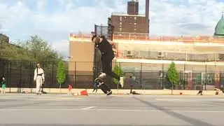 Learned Nollie tre flips